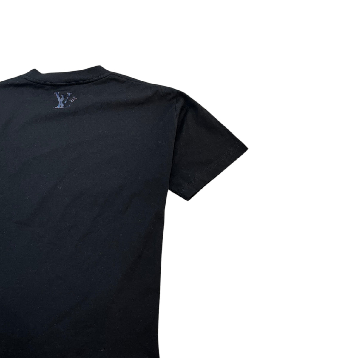 Men's Iridescent LV Vers T-Shirt Black Size S - Photo 4