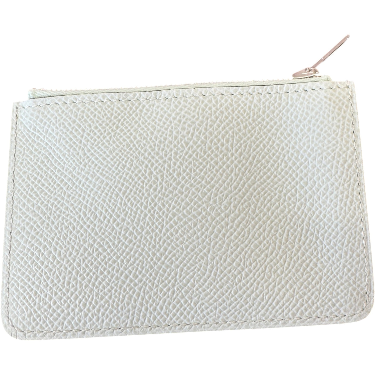Women's Epsom Vert Peppermint Constance Slim Wallet Green - Photo 10