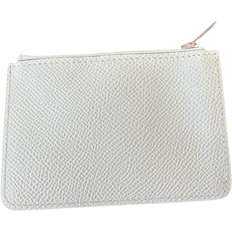 Women's Epsom Vert Peppermint Constance Slim Wallet Green