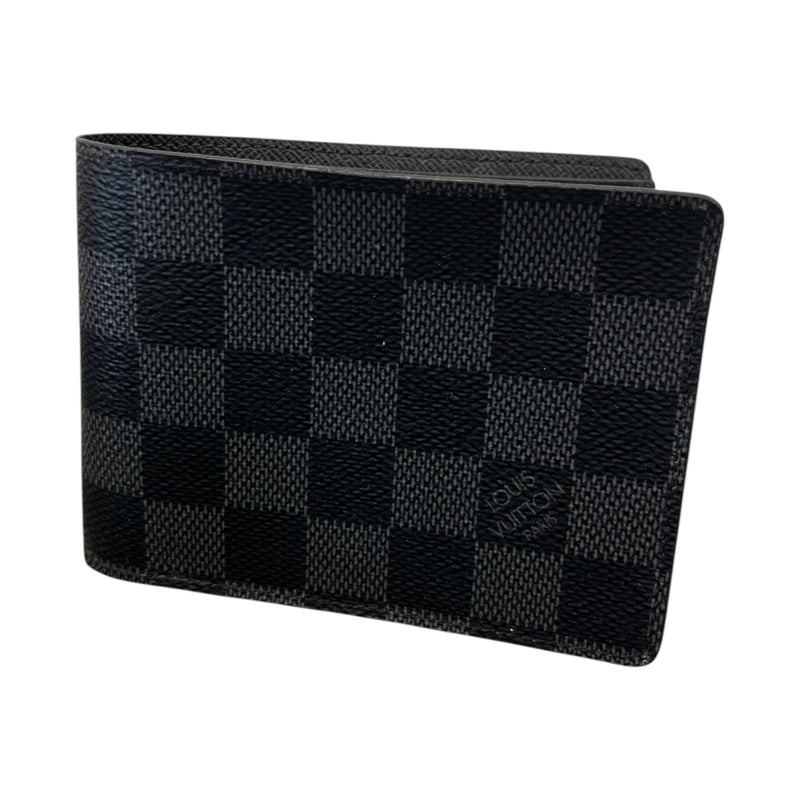 Men's Damier Graphite Slender Wallet Charcoal