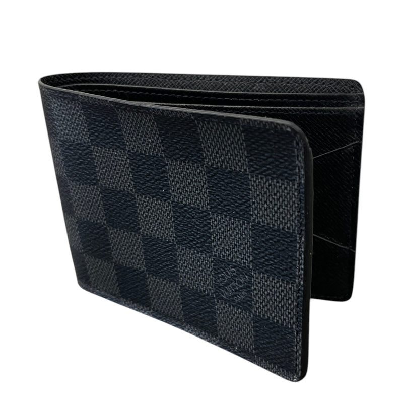 Men's Damier Graphite Slender Wallet Charcoal
