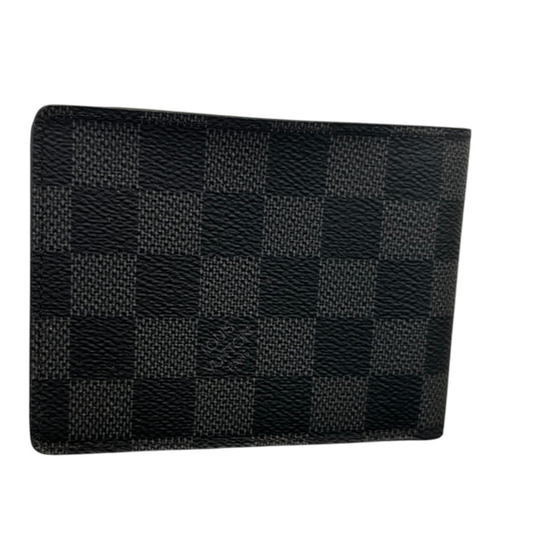 Men's Damier Graphite Slender Wallet Charcoal