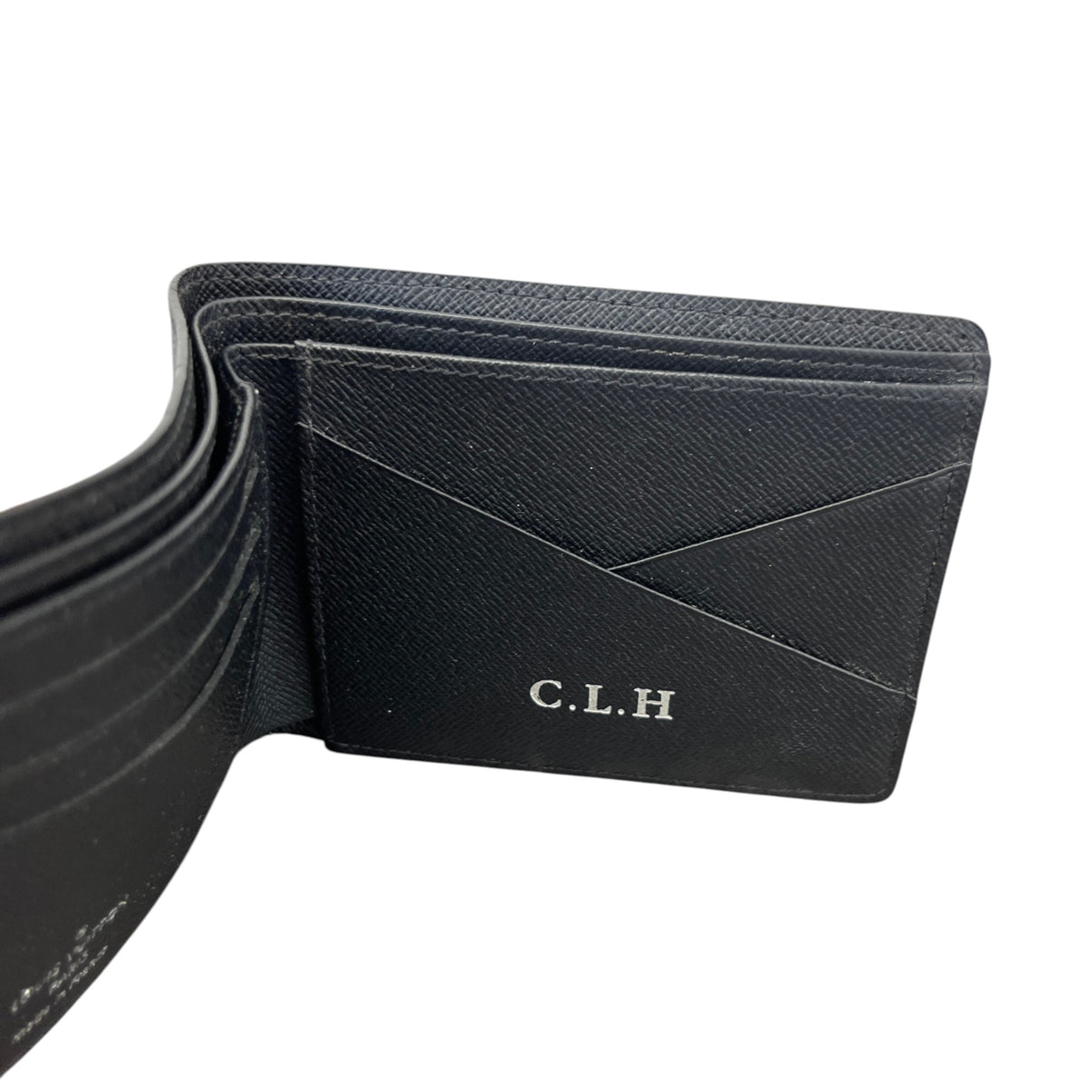 Men's Damier Graphite Slender Wallet Charcoal - Photo 7