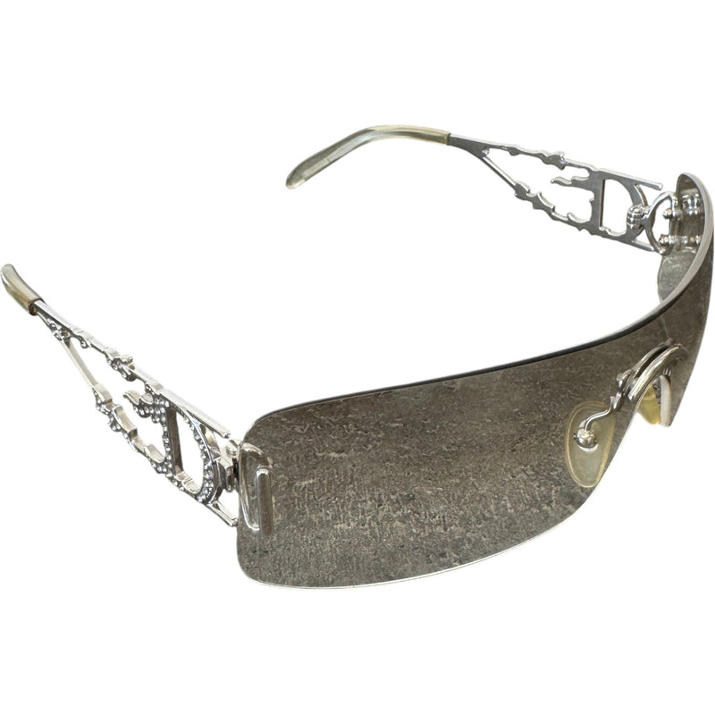 Women's DiorFire John Galliano Sunglasses Silver