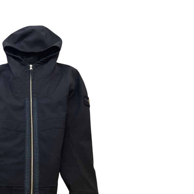 Men's Soft Shell-R Hooded Jacket Black Size S
