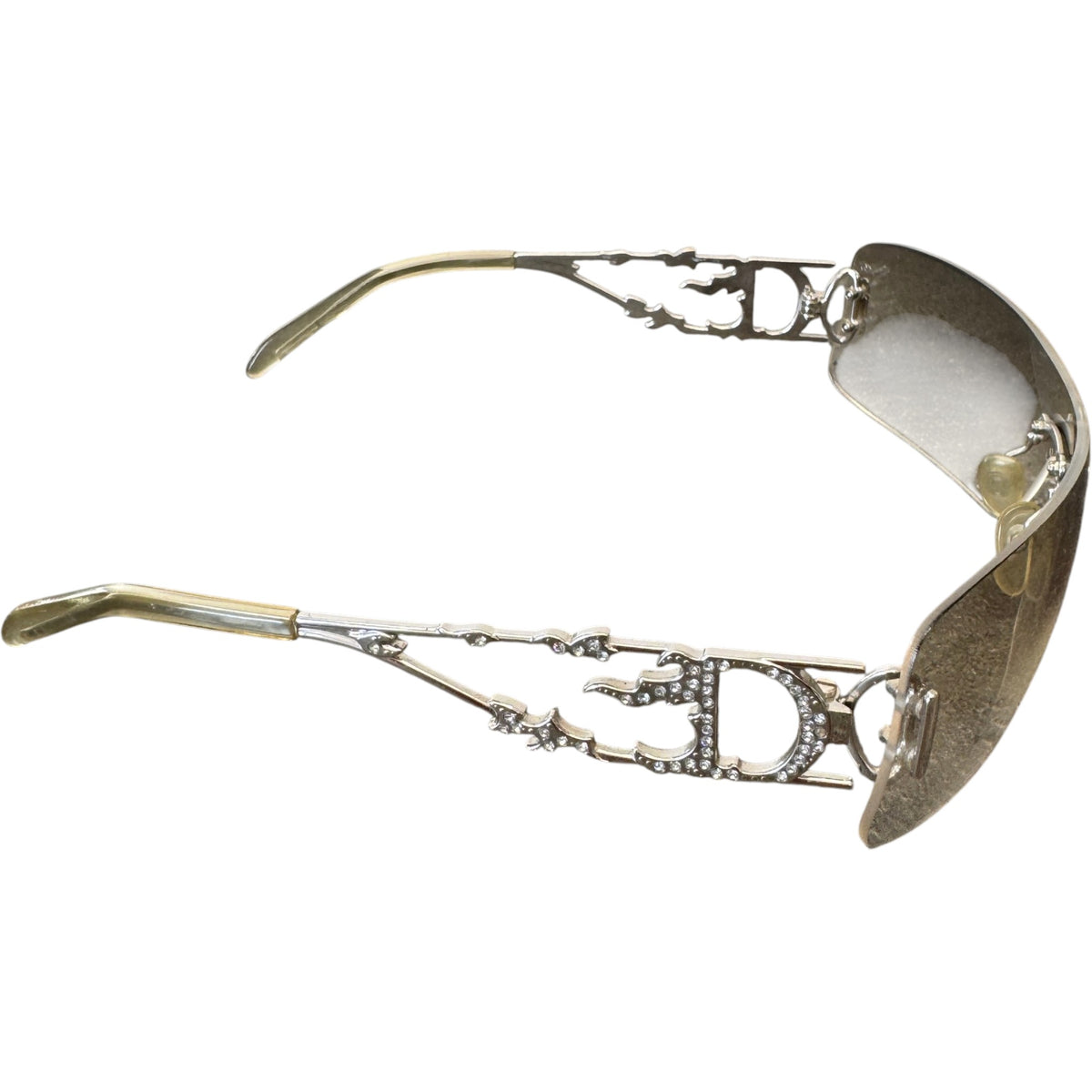 Women's DiorFire John Galliano Sunglasses Silver - Photo 4