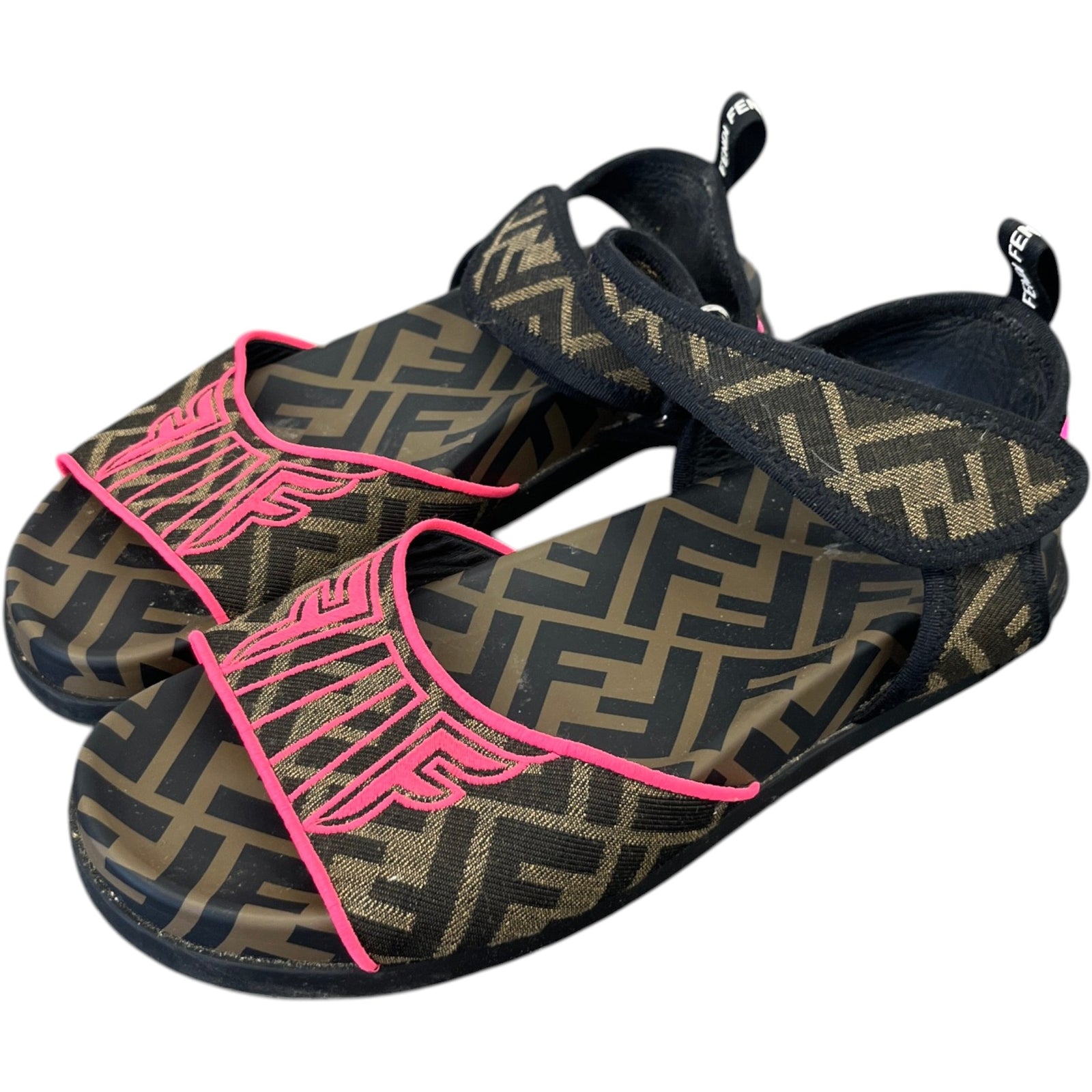 Women's Ffreedom Platform Sandals Brown Size EU 39 / UK 6 - Photo 9