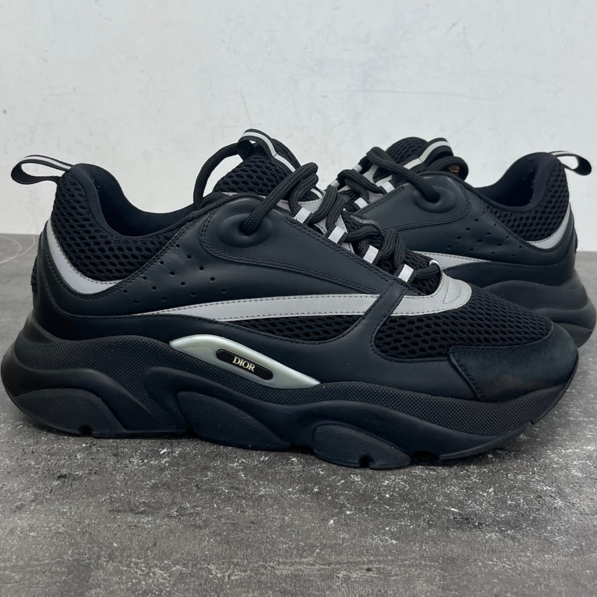 Men's B22 Low Trainers Black Size UK 10 / EU 44 - Photo 12
