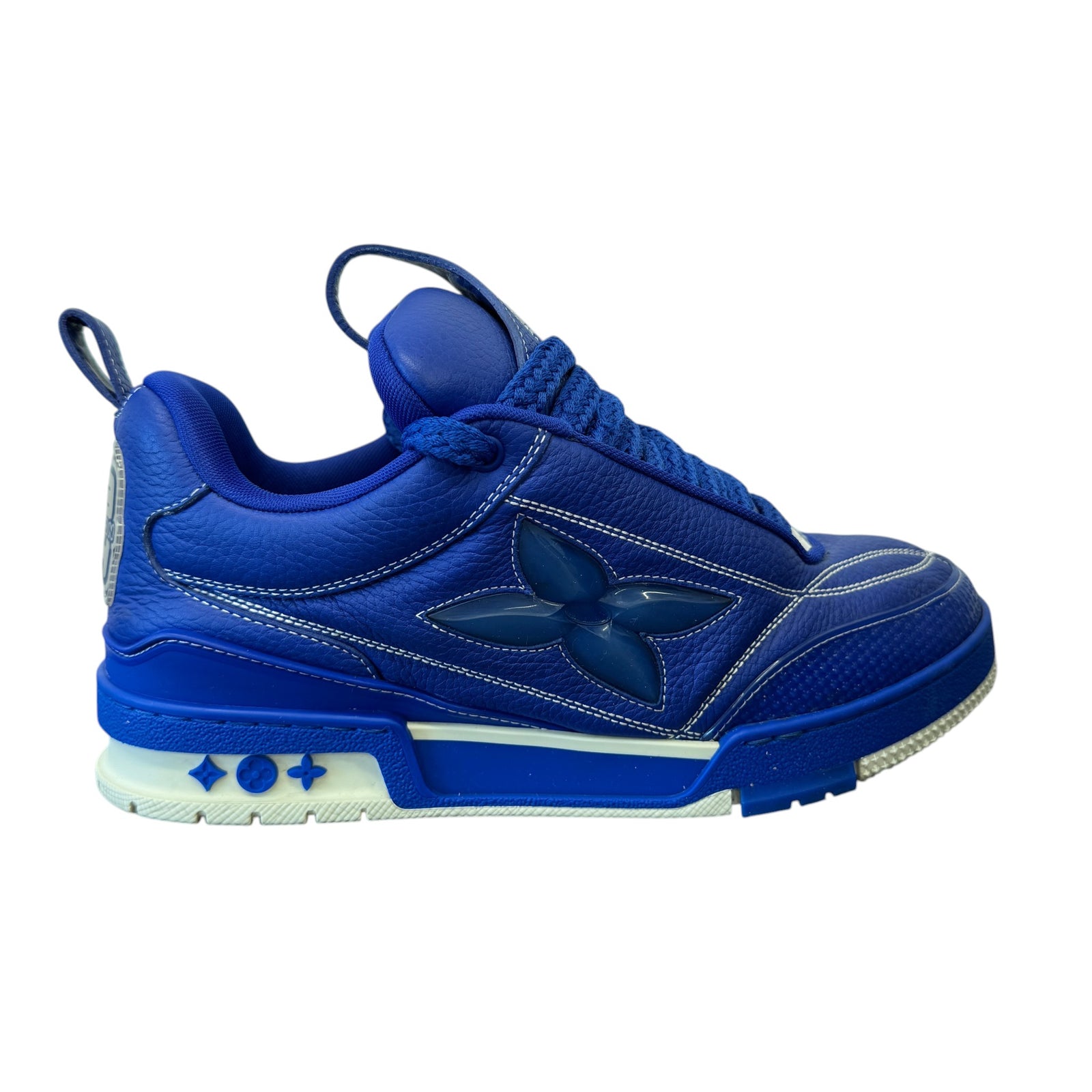 Louis Vuitton Men's LV Skate Low Trainers Blue Size 7 - Photo 1