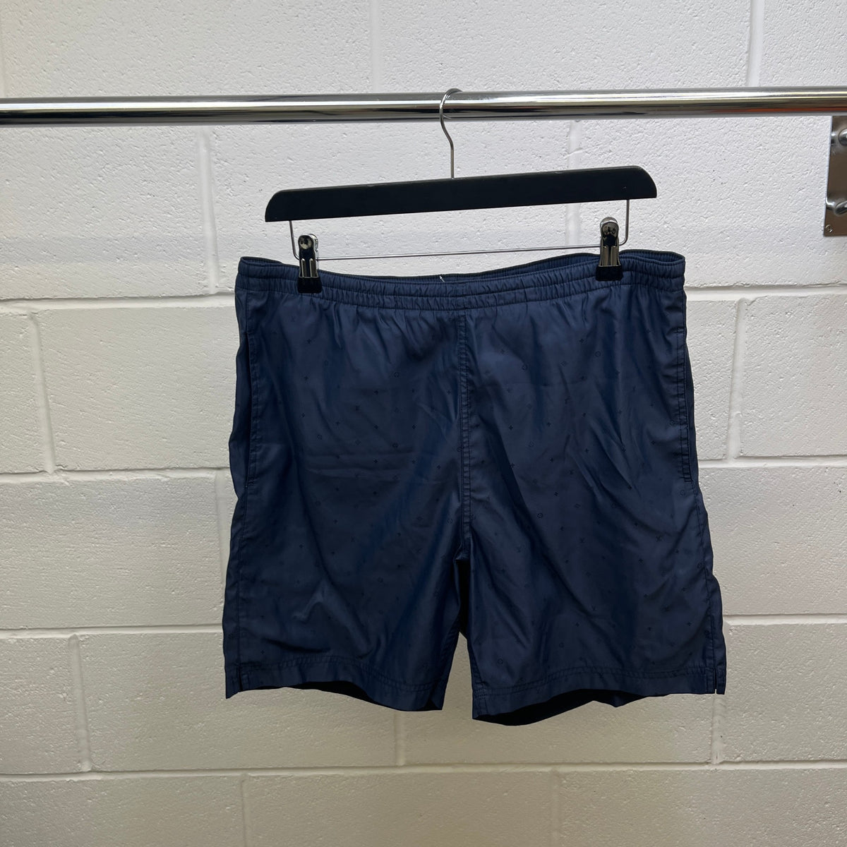 Men's Monogram Swim Shorts Navy Size S / W30 - Photo 7