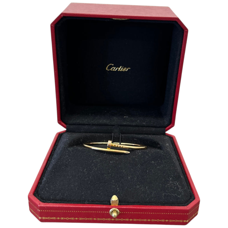Women's Small Juste un Clou Size 15 Bracelet Gold