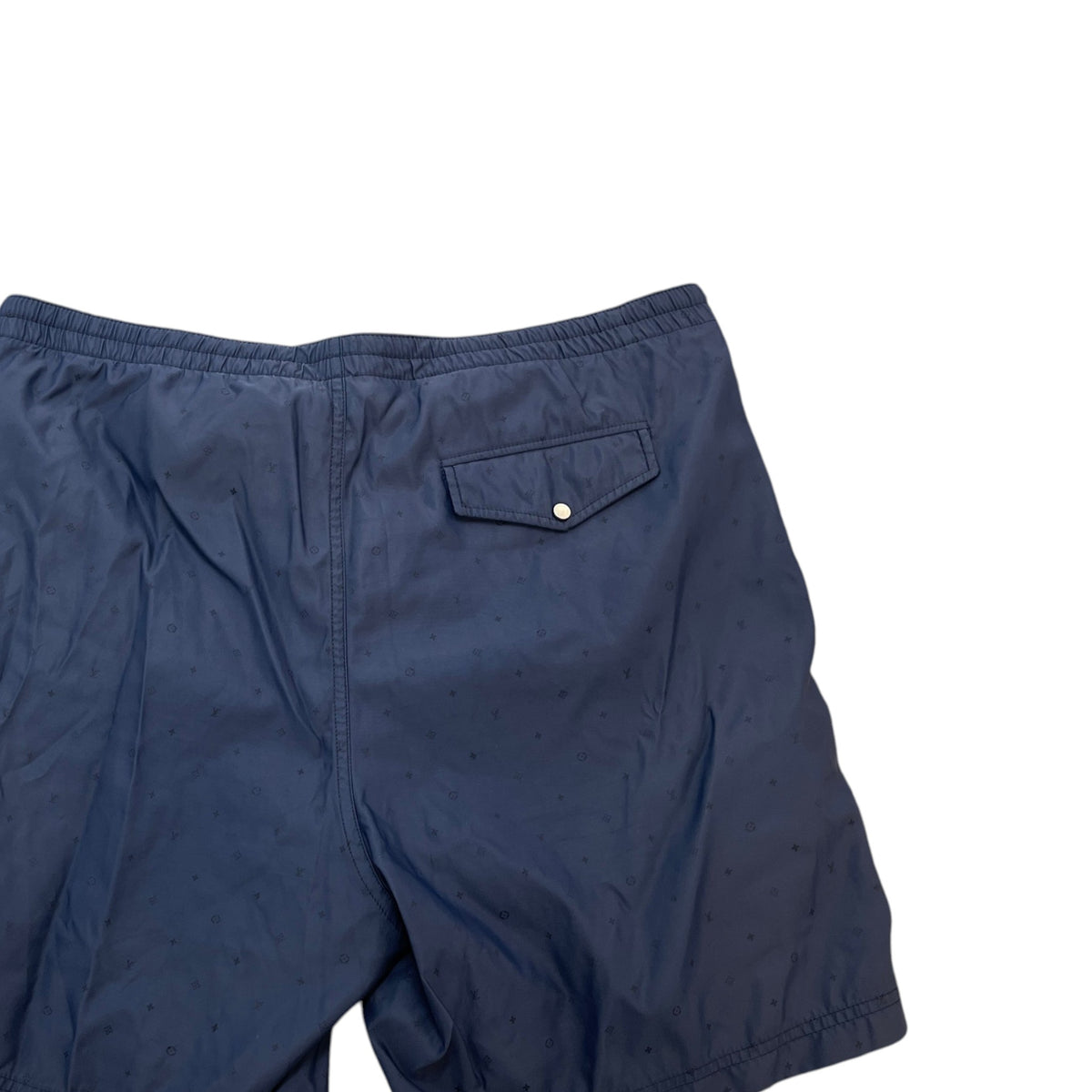 Men's Monogram Swim Shorts Navy Size S / W30 - Photo 4