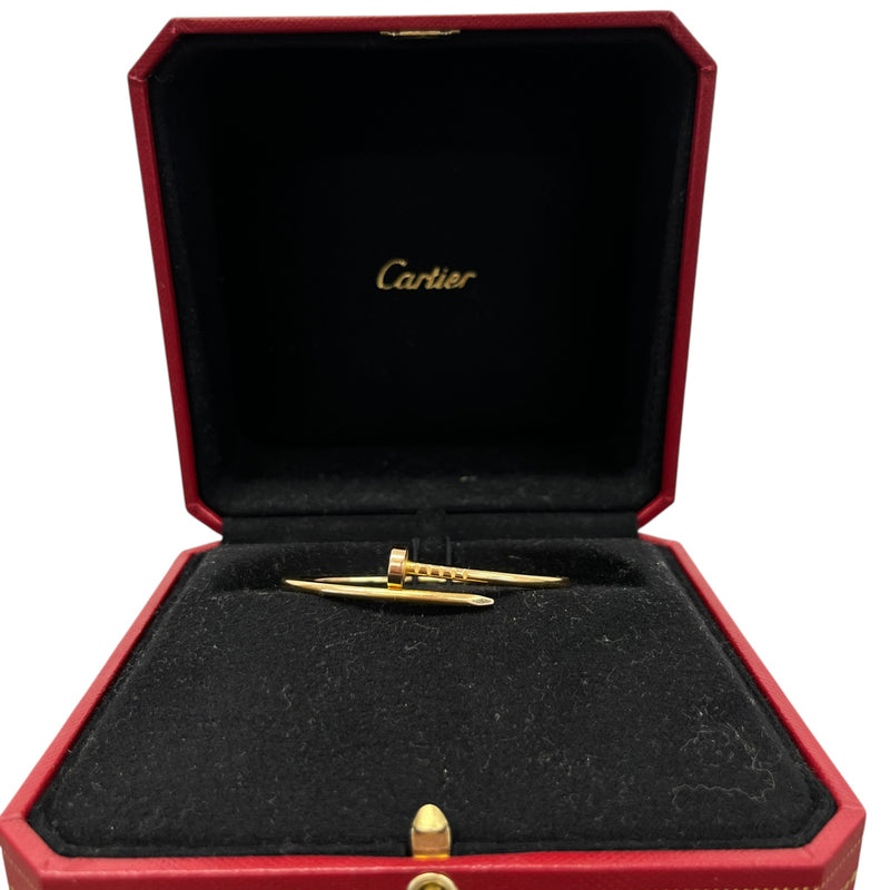 Women's Small Juste un Clou Size 15 Bracelet Gold