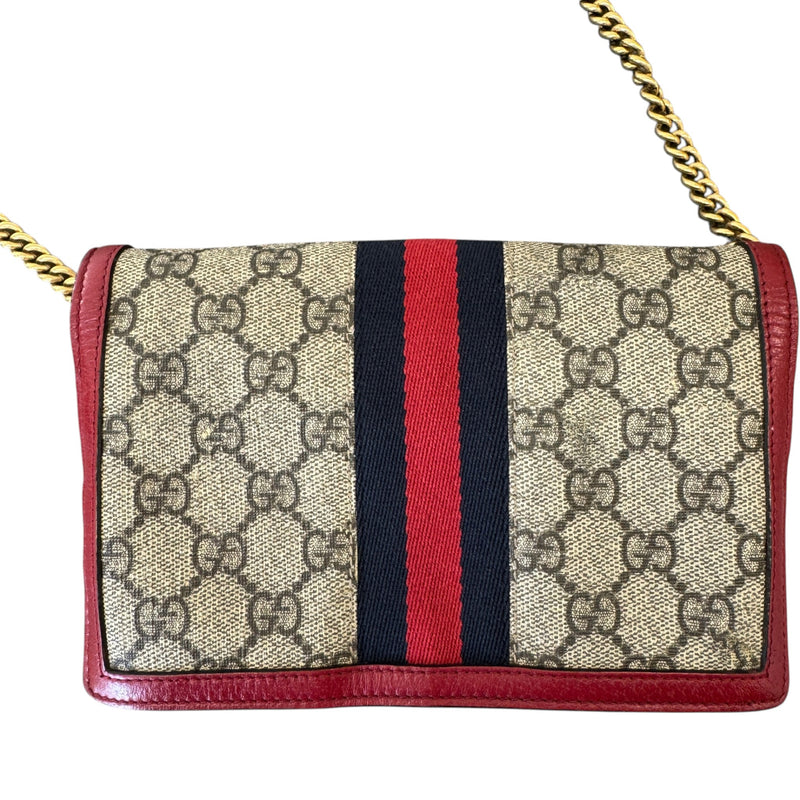 Women's GG Supreme Queen Margaret WOC Handbag Beige