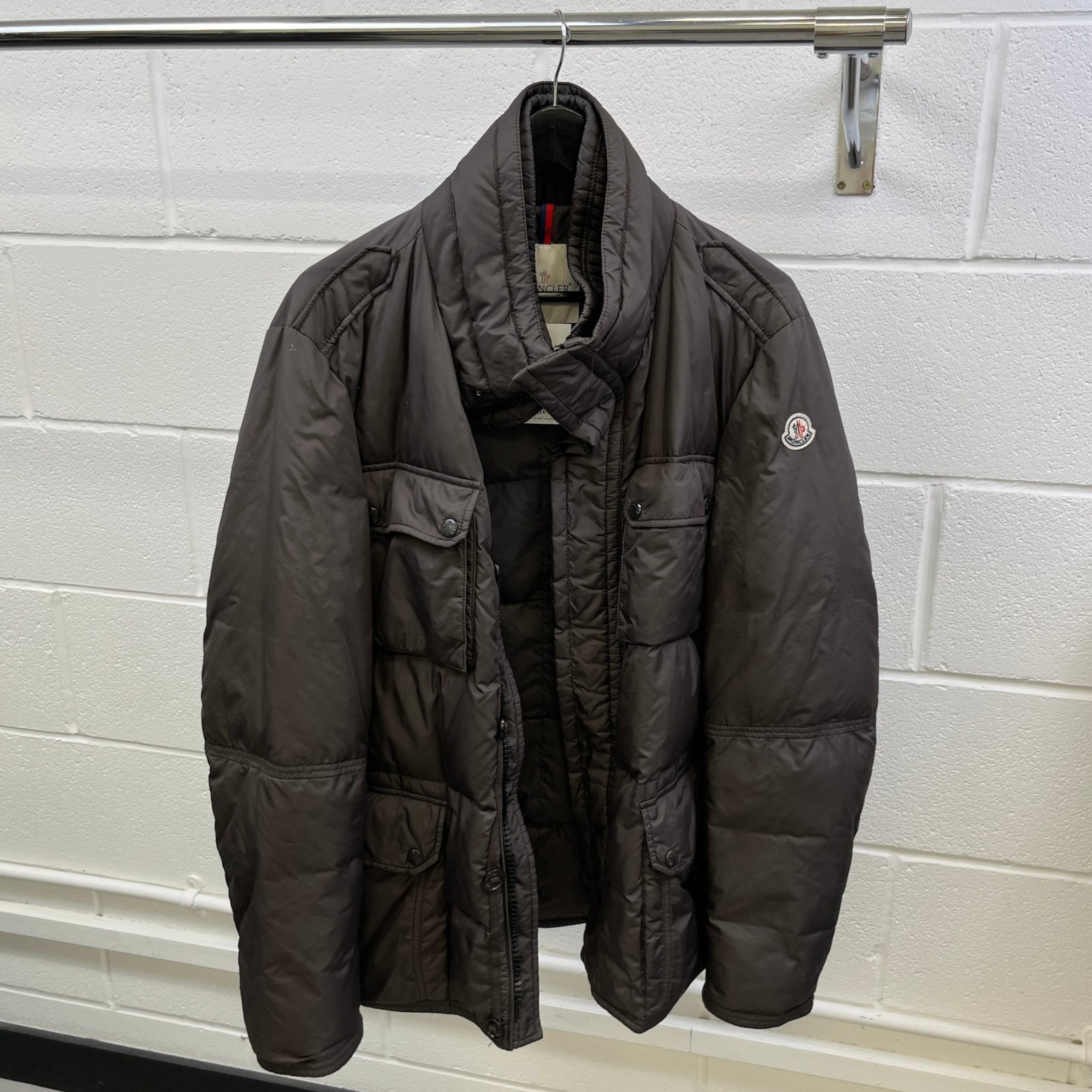Men's Amazzone Down Jacket Brown Size 5 / XXL - Photo 10