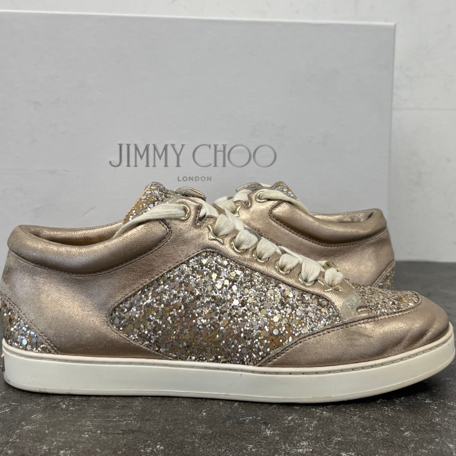 Women's Miami Low Trainers Gold Size UK 3.5 / EU 36.5 - Photo 12