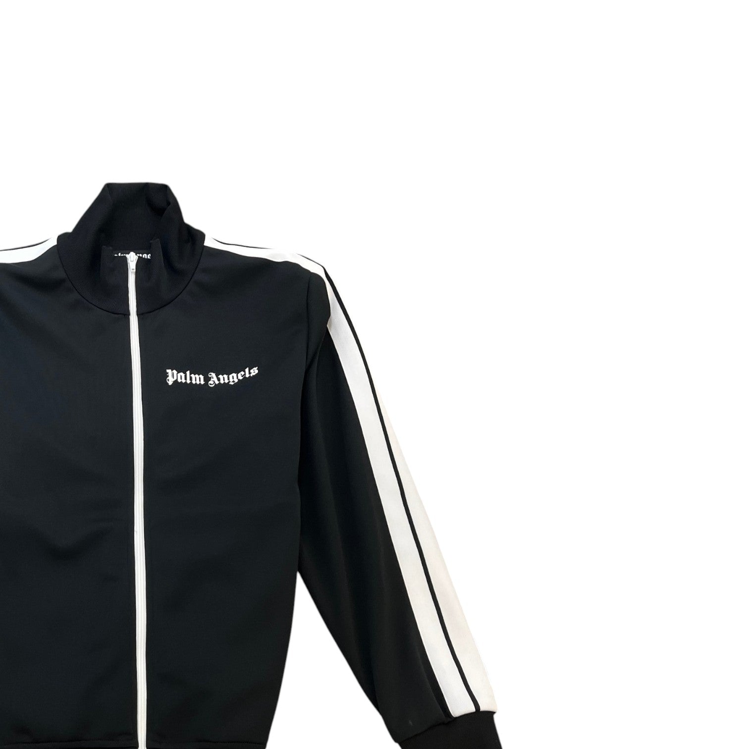 Men's Logo Print Track Jacket Black Size L - Photo 3