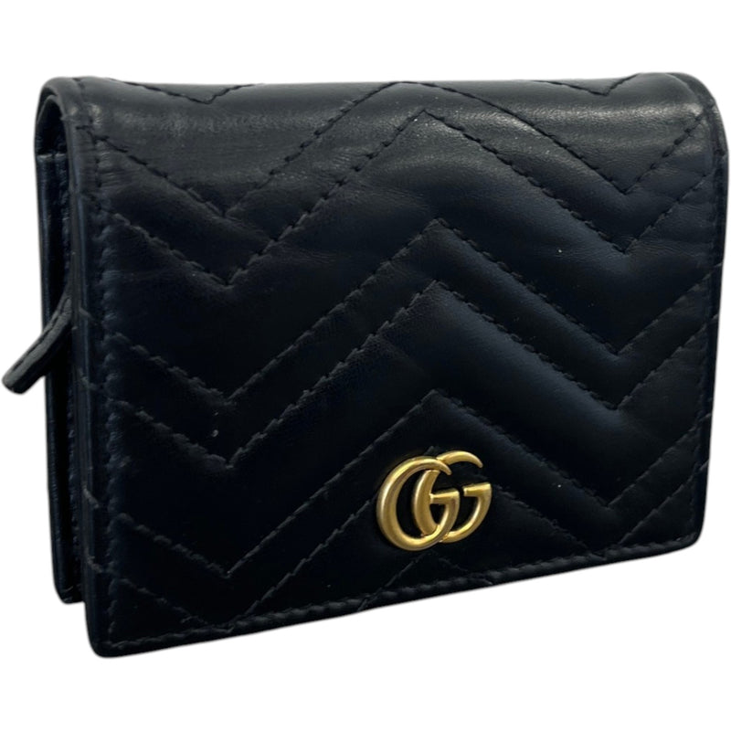 Women's Gg Marmont Wallet Black