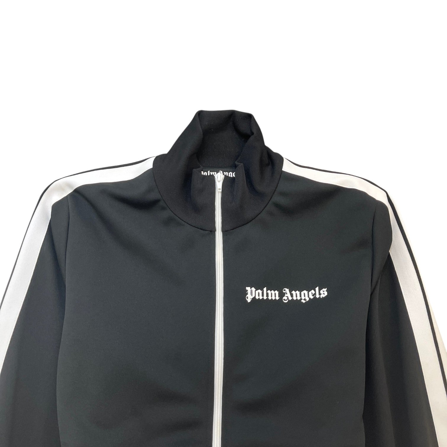 Men's Logo Print Track Jacket Black Size L - Photo 5