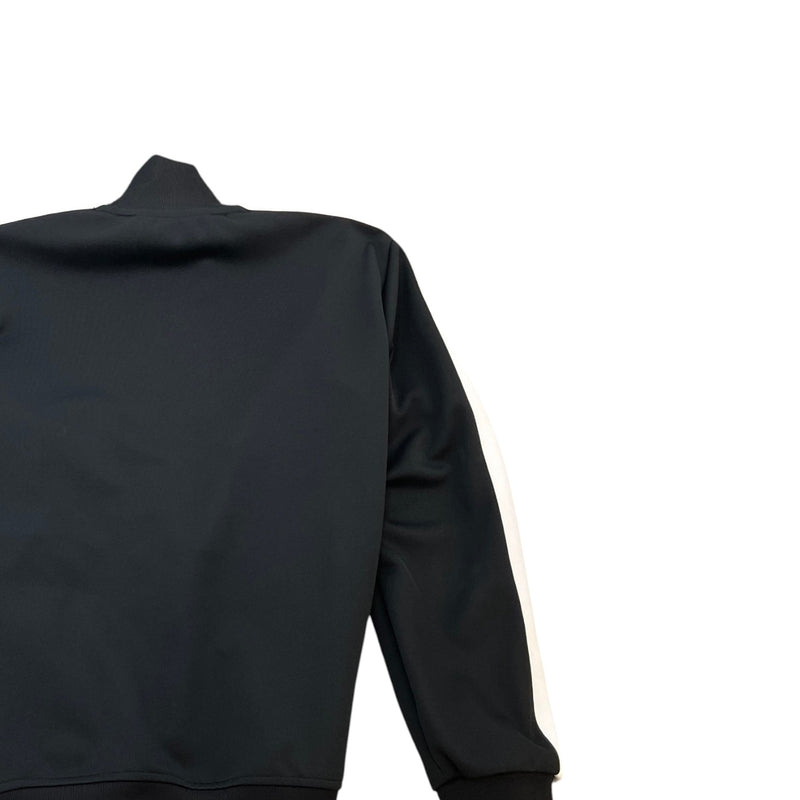 Men's Logo Print Track Jacket Black Size L