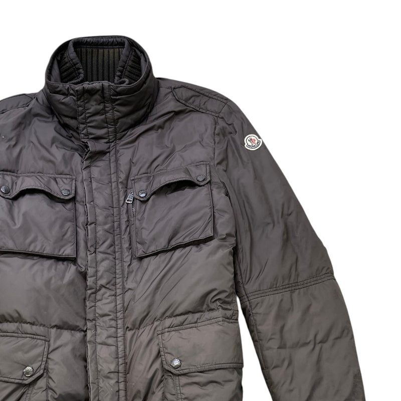 Men's Amazzone Down Jacket Brown Size 5 / XXL