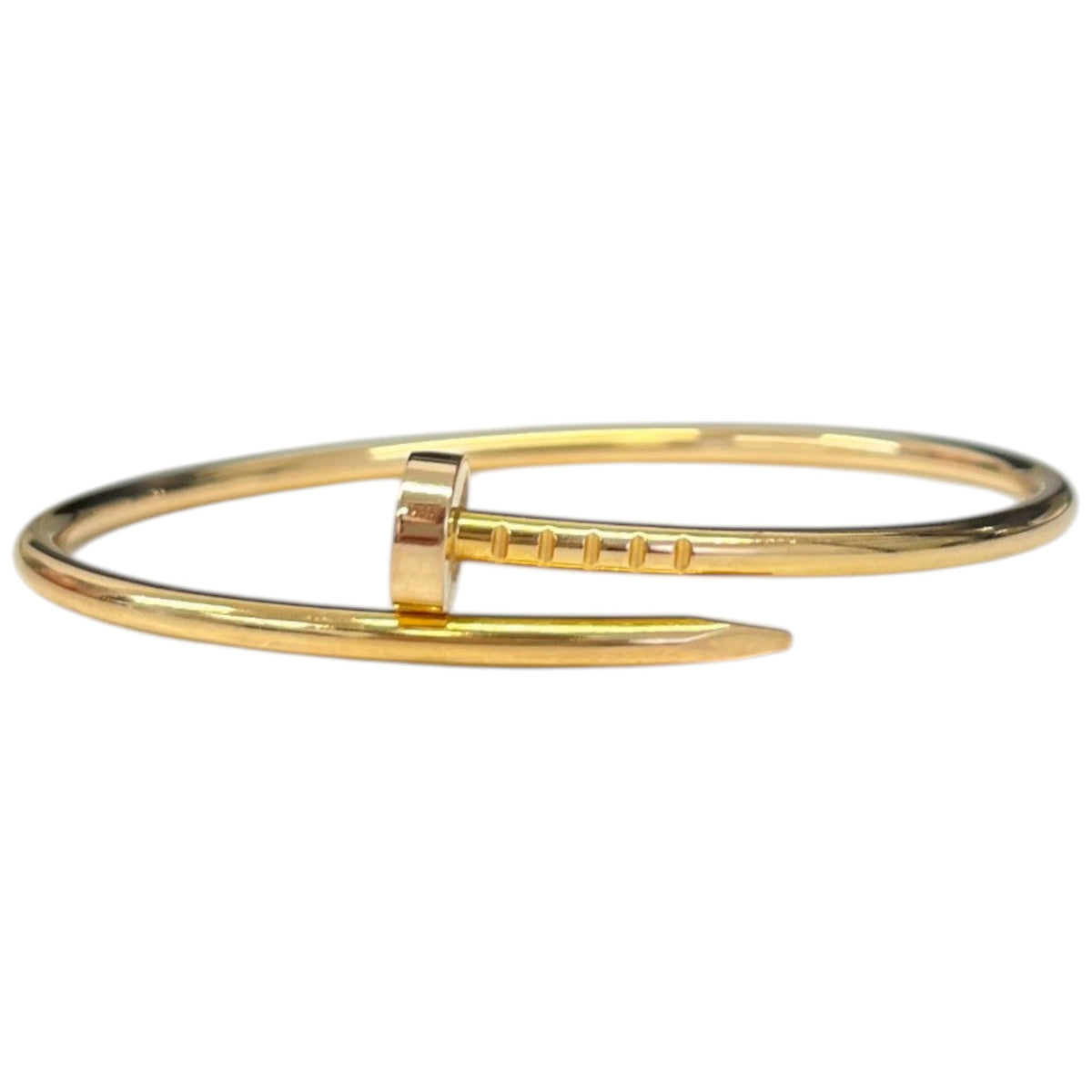 Women's Small Juste un Clou Size 15 Bracelet Gold - Photo 2