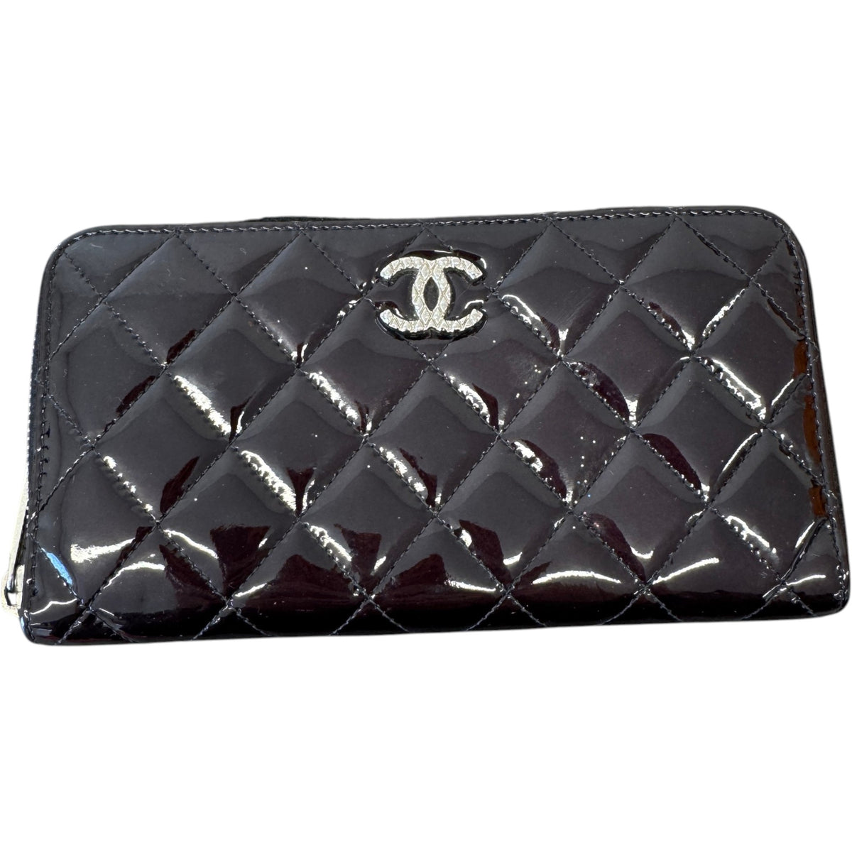 Women's Classic Quilted Purse Black - Photo 1
