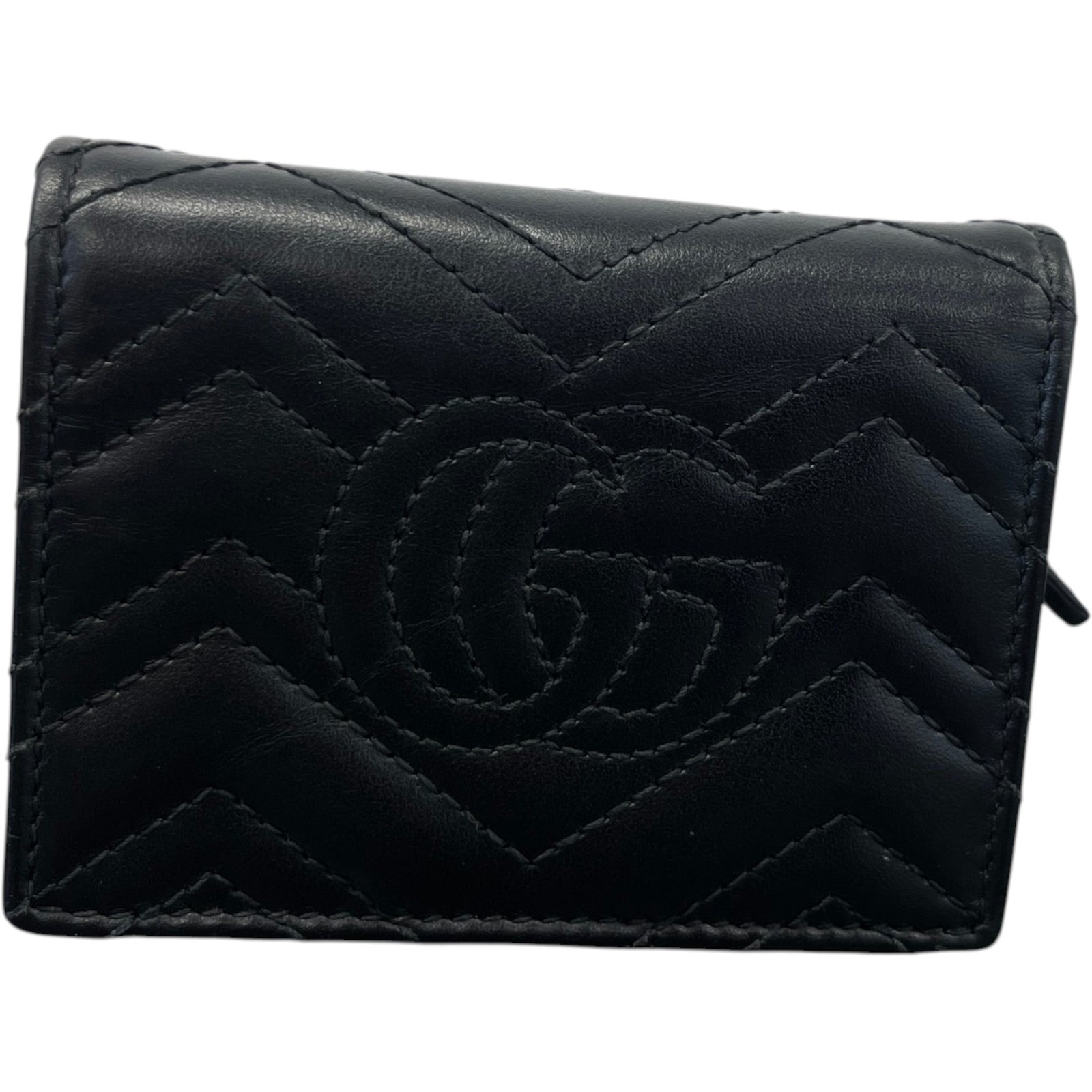 Women's Gg Marmont Wallet Black - Photo 2
