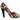 Women's Pony Hair Lepard Print Heels Red Size EU 39 / UK 6