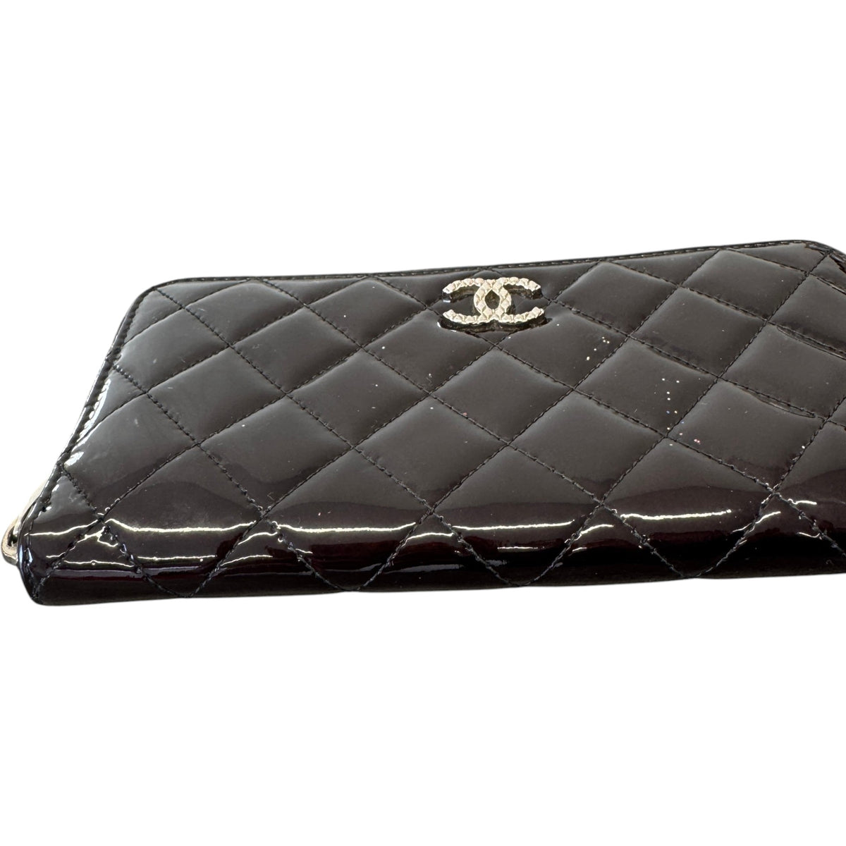Women's Classic Quilted Purse Black - Photo 4