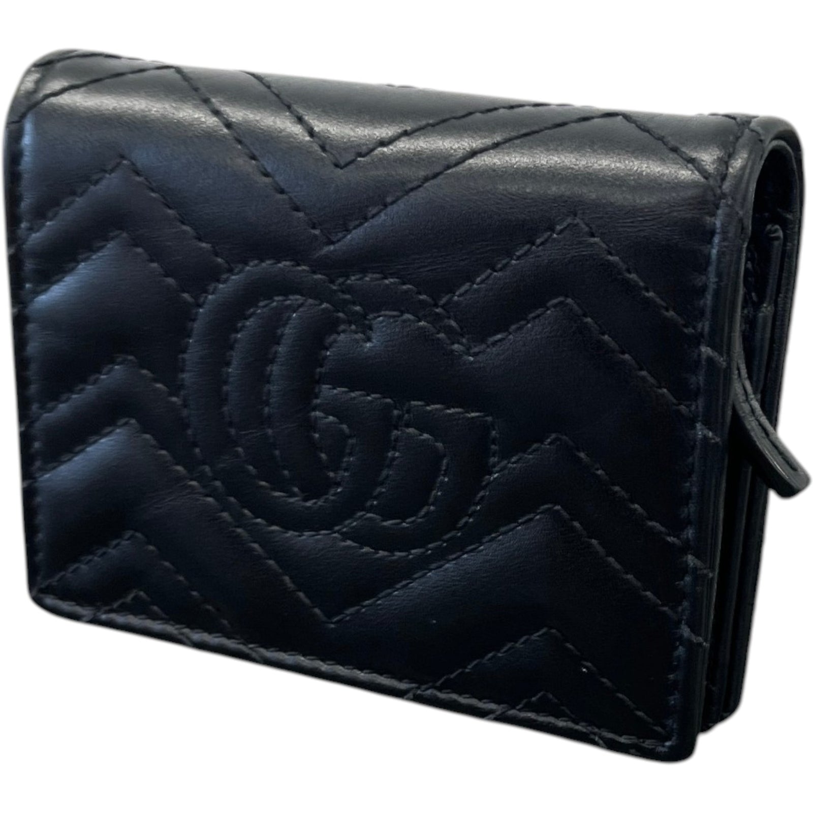 Women's Gg Marmont Wallet Black - Photo 8