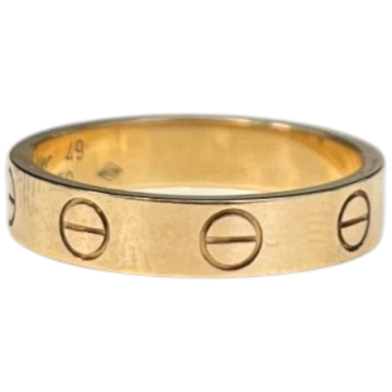 Women's Love Small Ring Gold Size J