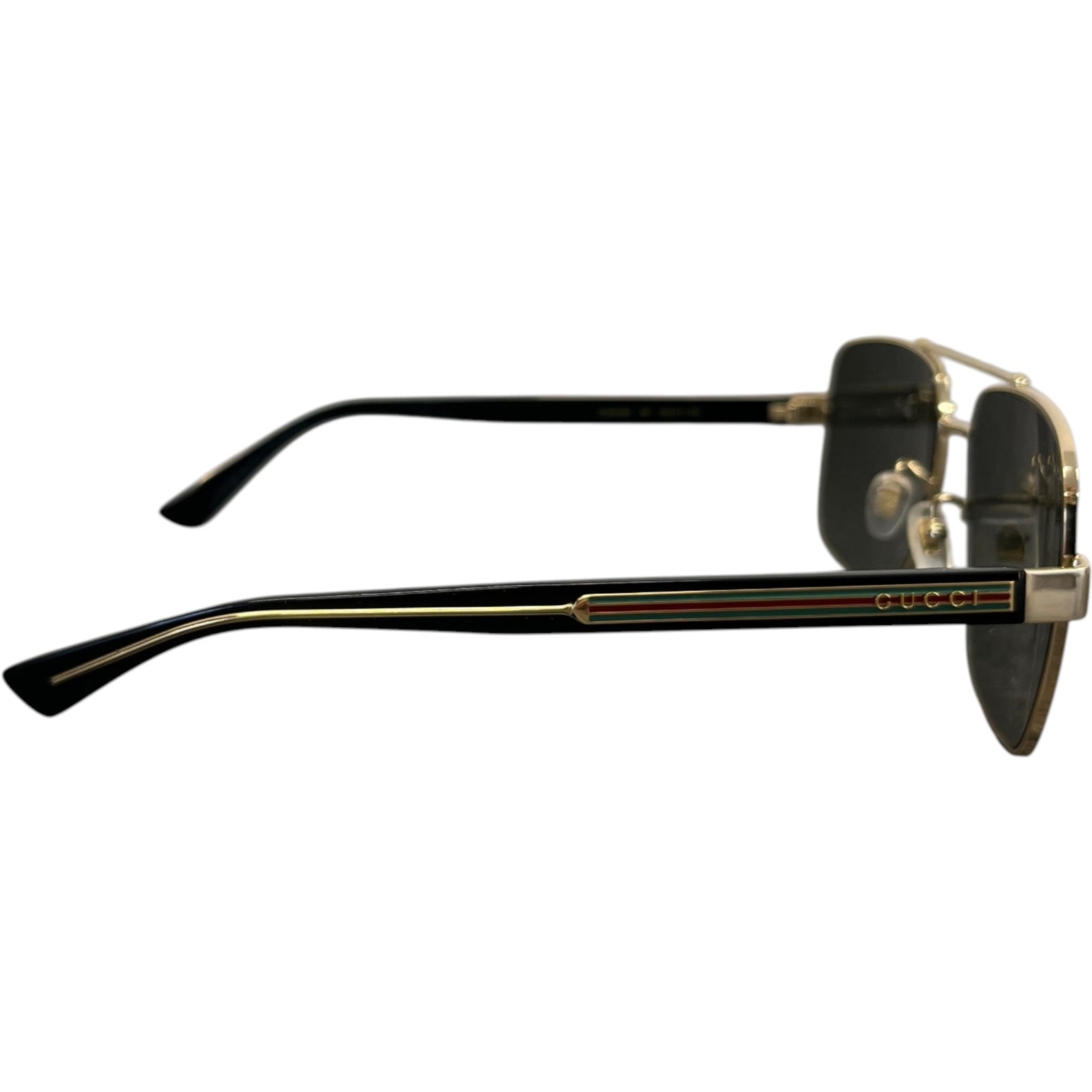 Men's GG0529S Pilot Sunglasses Gold - Photo 5