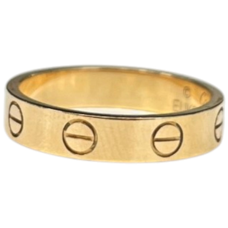 Women's Love Small Ring Gold Size J
