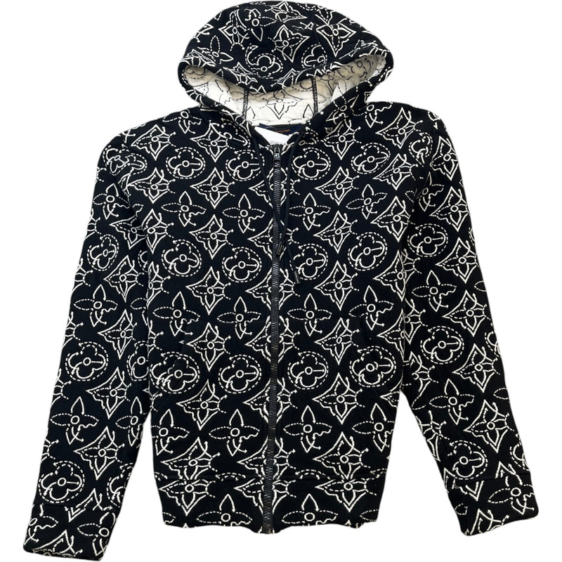 Men's X NBA Monogram Hoodie Black Size S