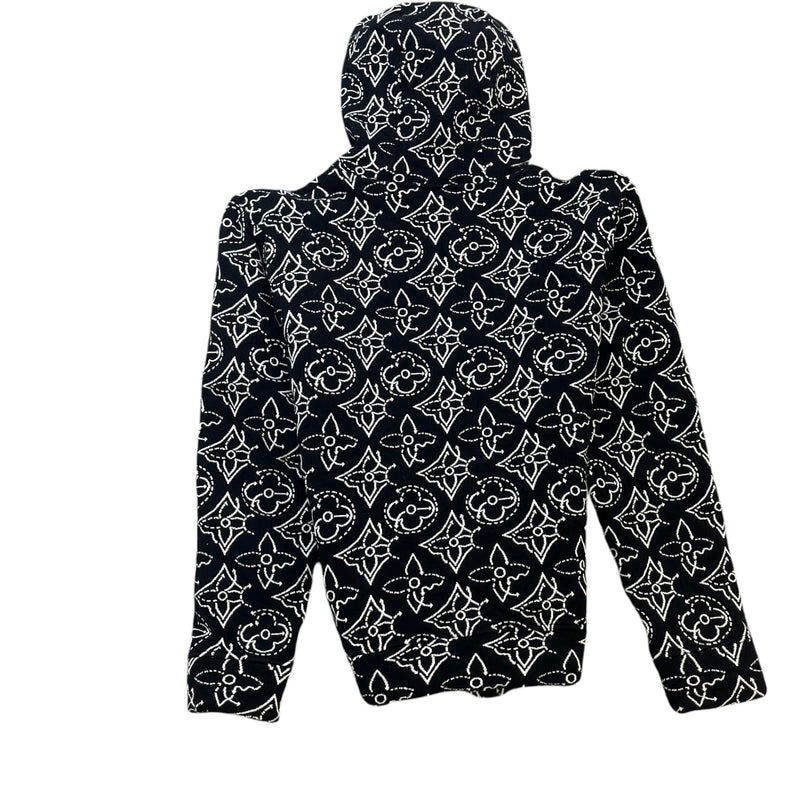 Men's X NBA Monogram Hoodie Black Size S