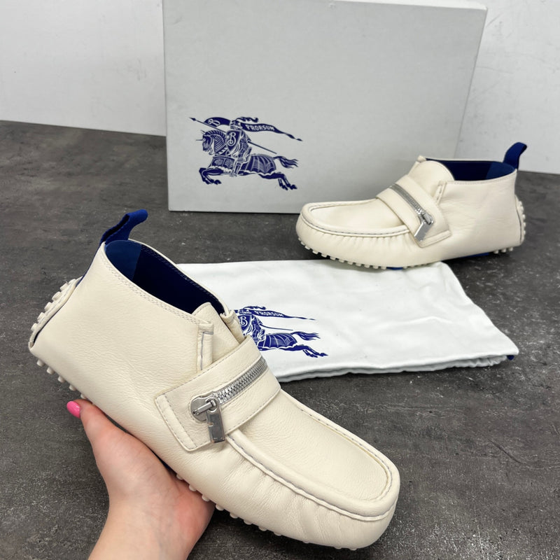 Men's Drivers Loafers Beige Size EU 41 / UK 7