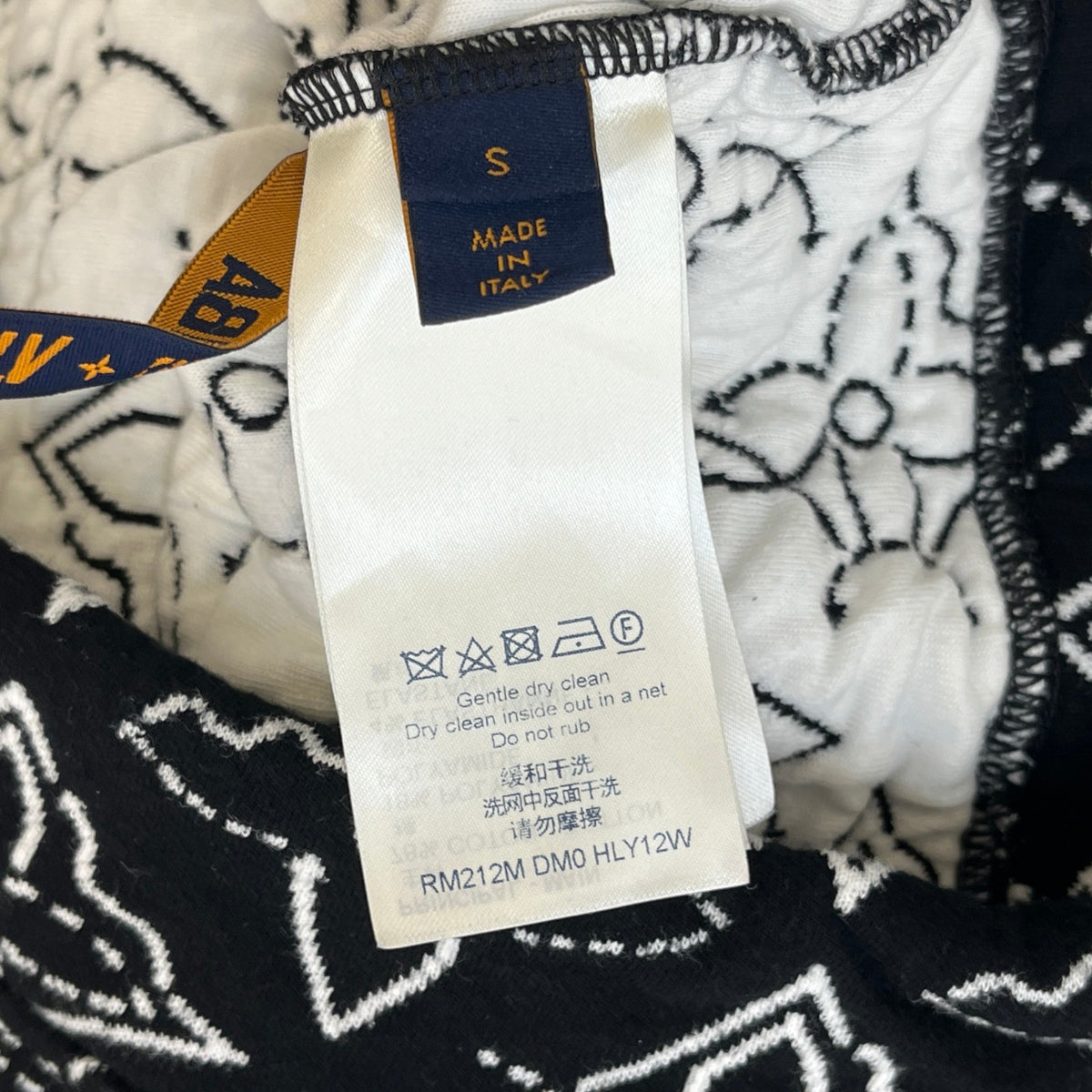 Men's X NBA Monogram Hoodie Black Size S - Photo 5