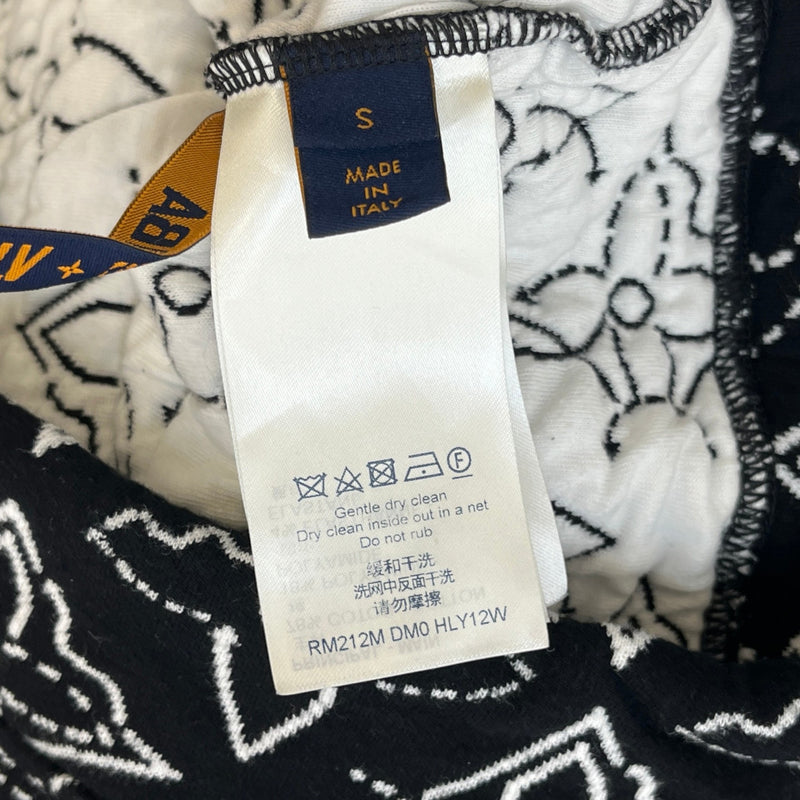 Men's X NBA Monogram Hoodie Black Size S
