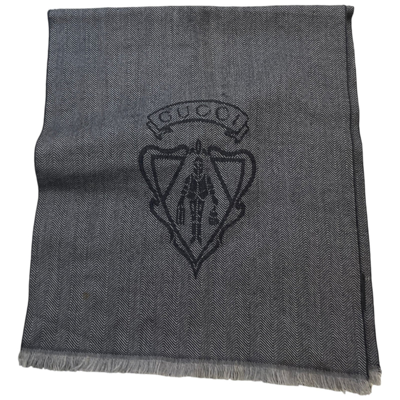 Men's Hysteria Crest Scarf Grey