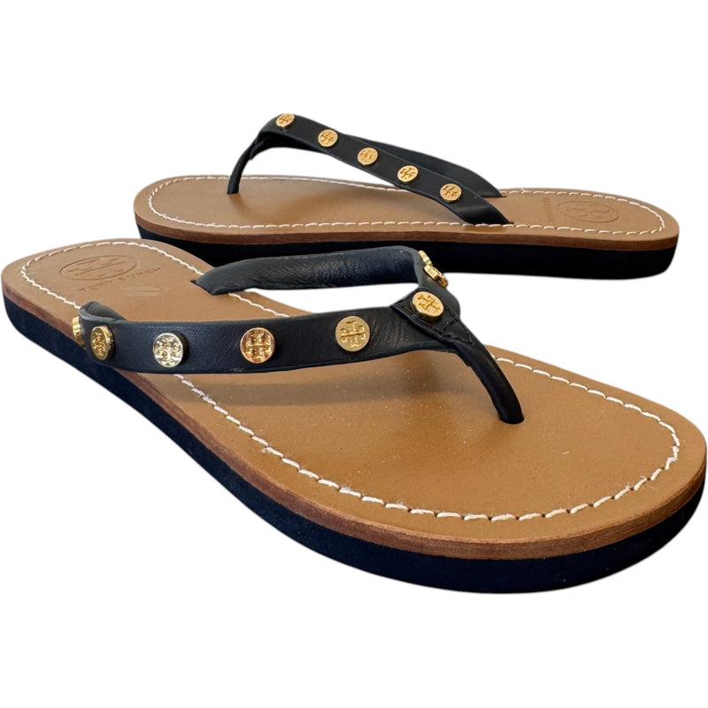 Women's Studded Sandals Navy Size UK 5 / EU 38