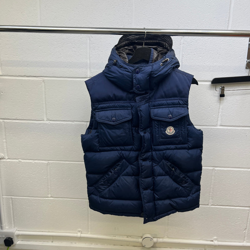 Men's Rabelais Gilet Navy Size 1 / S