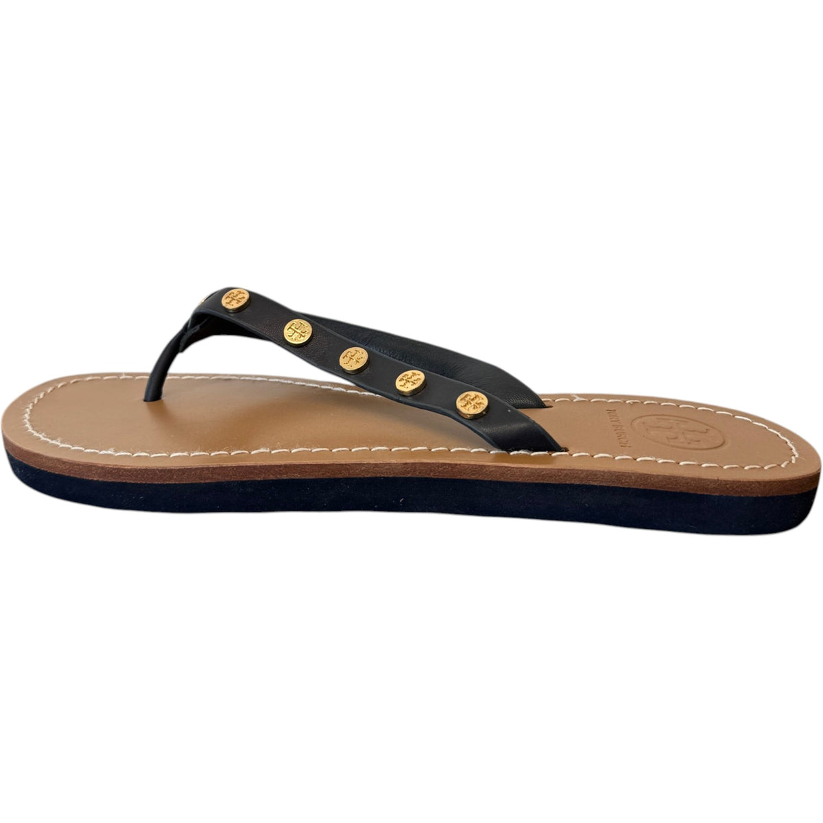 Women's Studded Sandals Navy Size UK 5 / EU 38 - Photo 4
