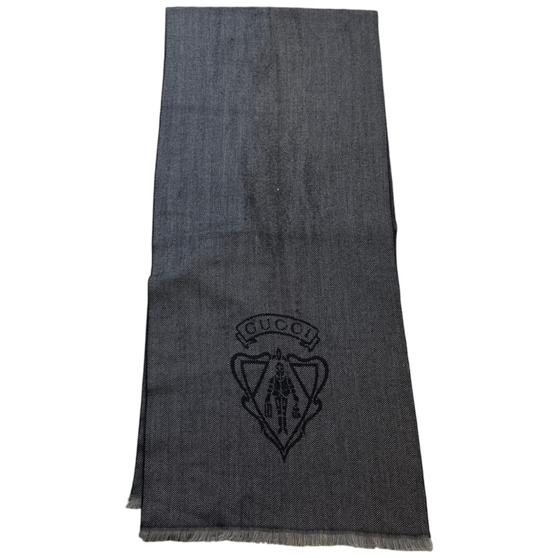 Men's Hysteria Crest Scarf Grey