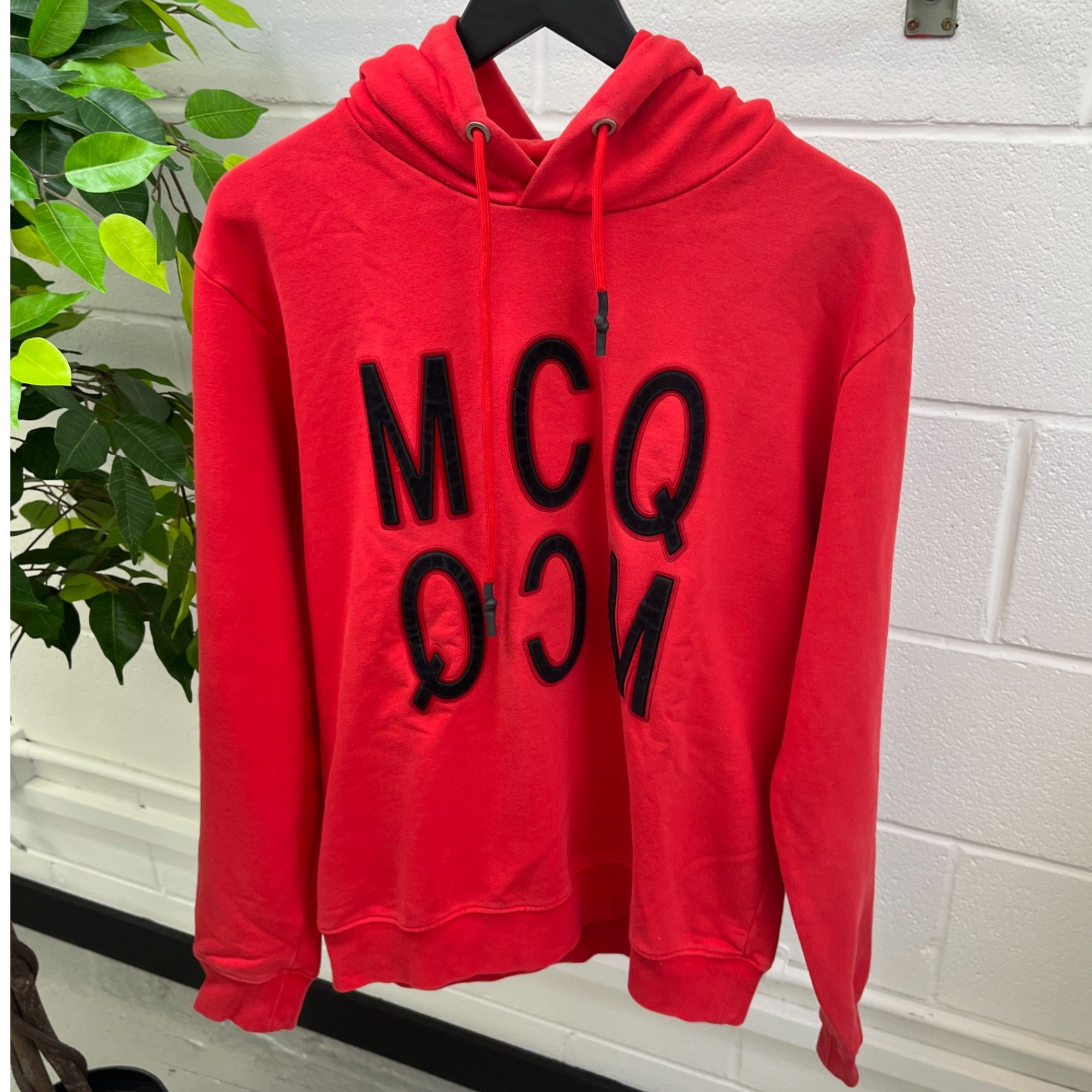 Mcq logo hoodie on sale