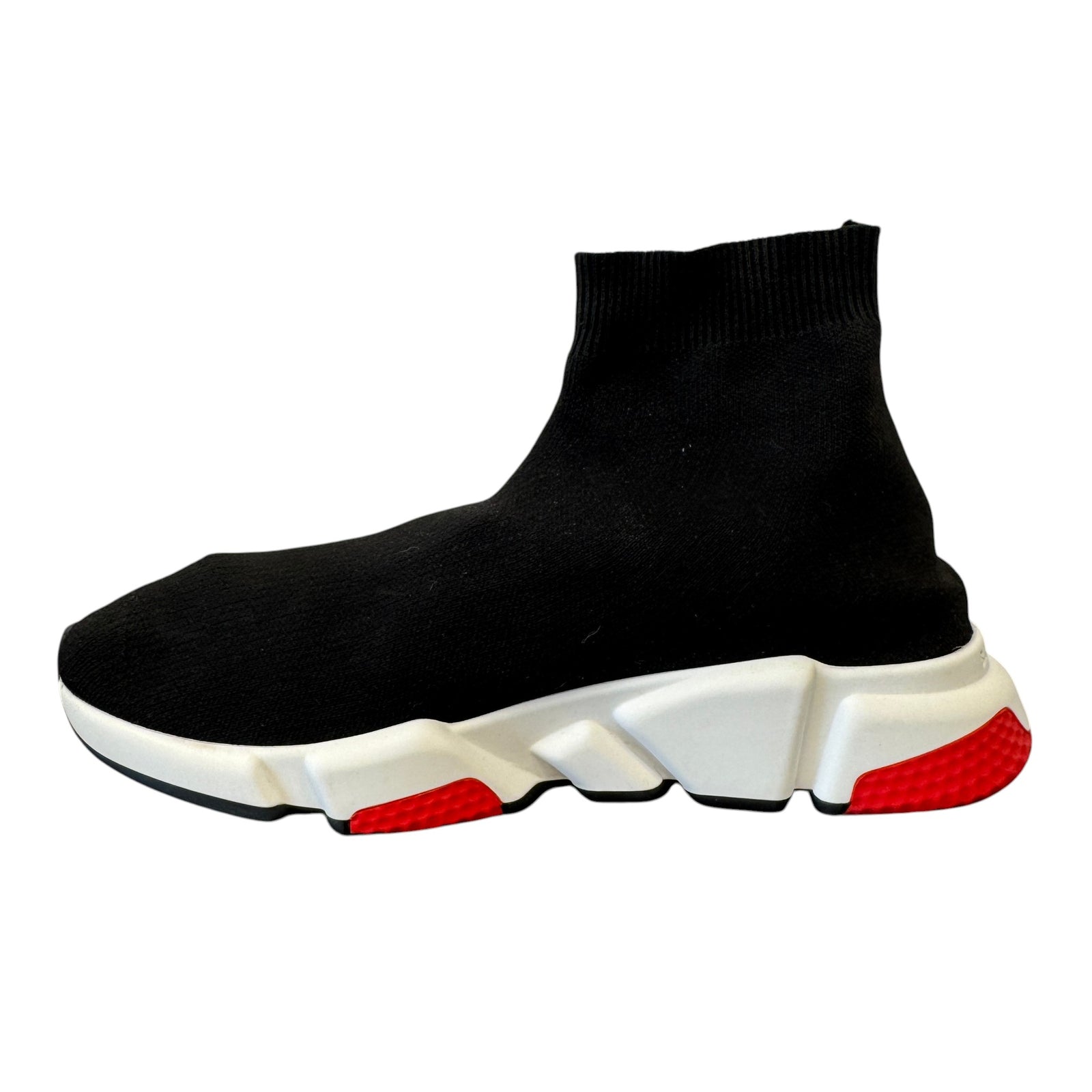 Men's Speed Sock High Trainers Black Size EU 42 / UK 8 - Photo 2
