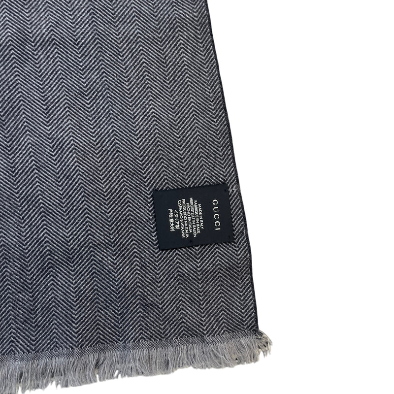Men's Hysteria Crest Scarf Grey