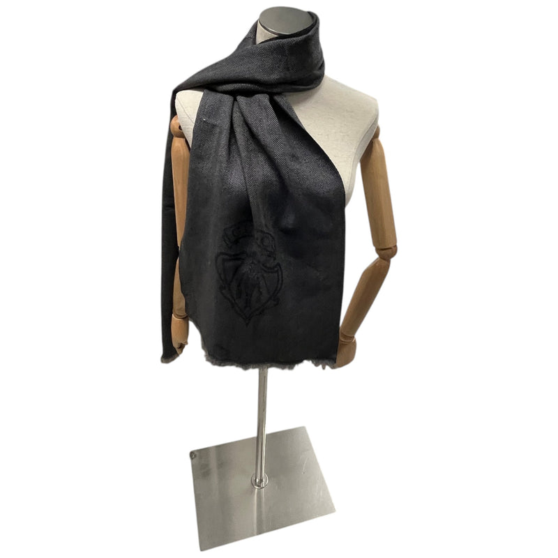 Men's Hysteria Crest Scarf Grey
