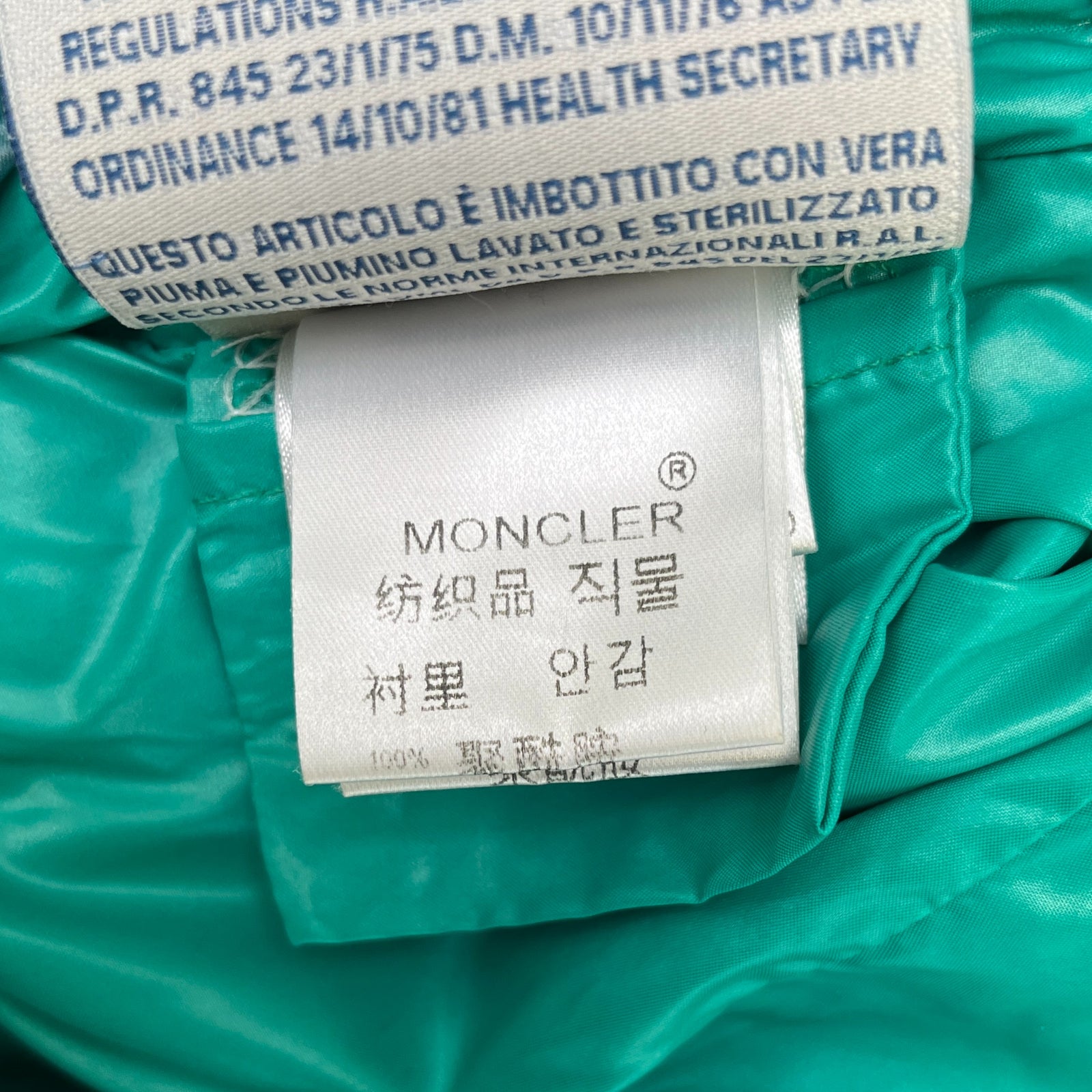 Women's Bady Down Jacket Green Size 0 / UK 4 - Photo 11