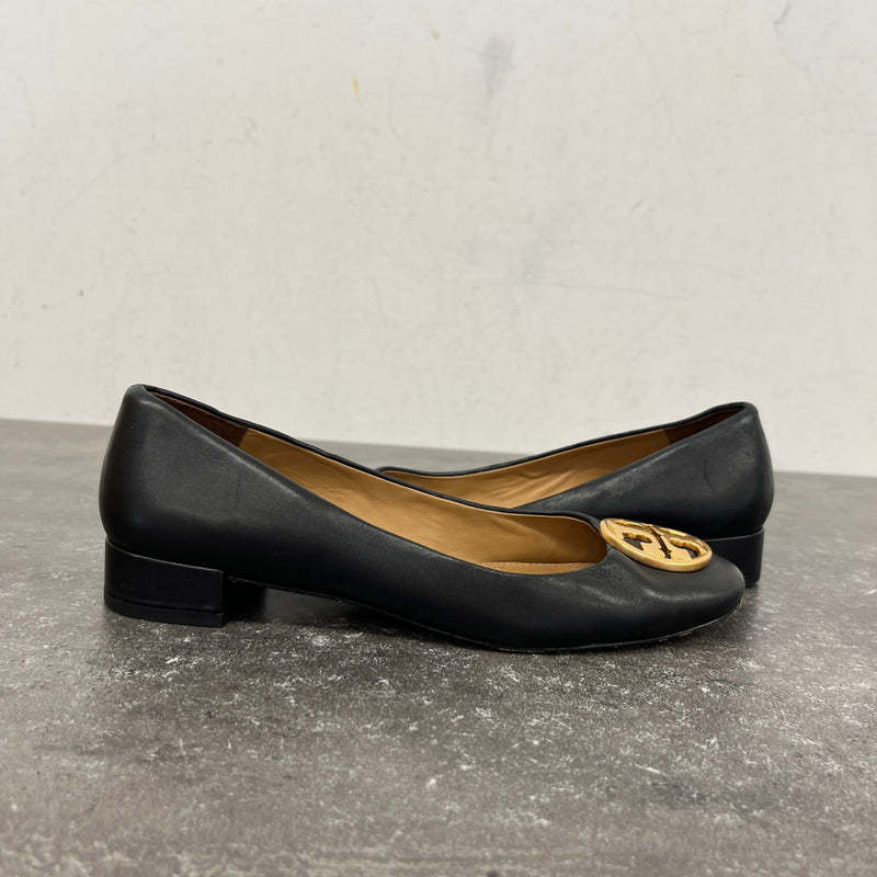 Women's Chelsea Ballet Pump Mules Black Size UK 3.5 / EU 36.5